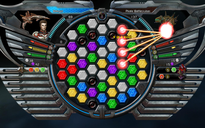 Illustration for article titled Puzzle Quest: Galactrix Hands-On Impressions, New Screens